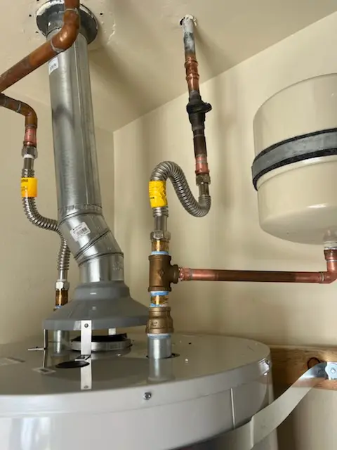 Water heater installation and plumbing repair in West Beaverton